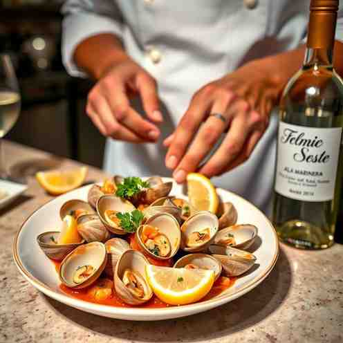 Cook Almejas a la Marinera - Best White Wine for Clams